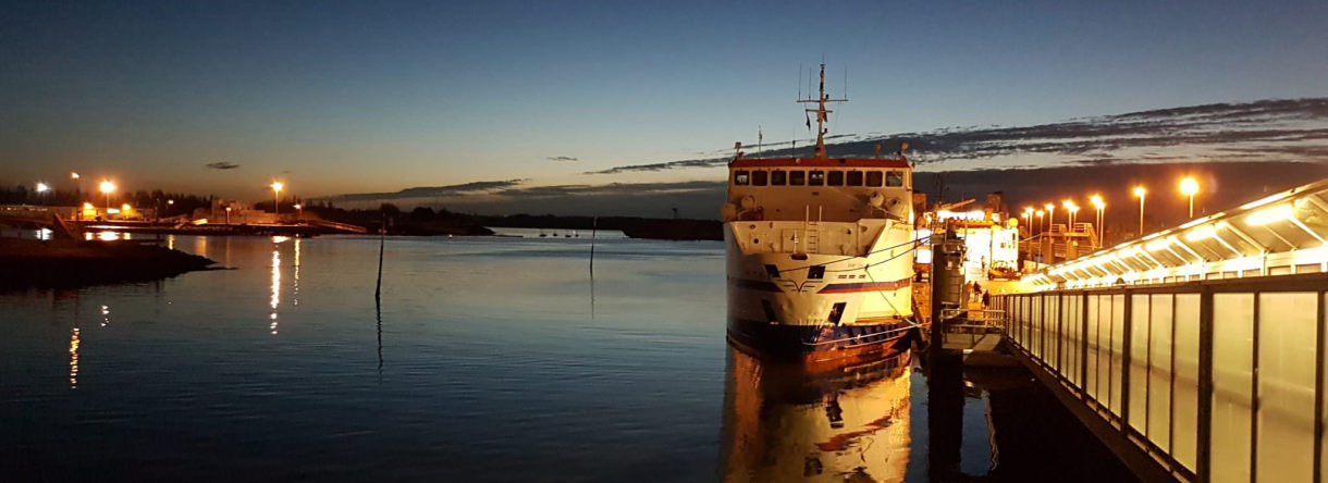 Gare maritime de Lorient Bretagne Sud, le bateau de Groix.