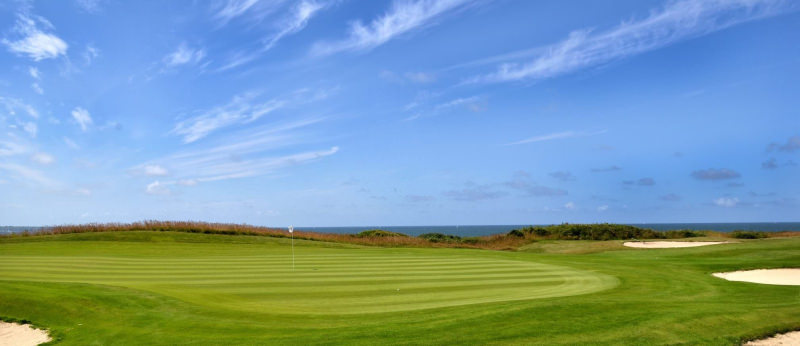 Terrain de golf face à la mer, Ploemeur