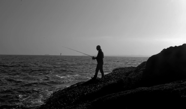 Pêche en mer à Lomener, à Ploemeur (Morbihan) - ©Thomas Deregnieaux - LBST