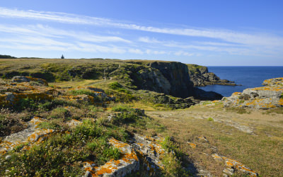 Réserve naturelle de l'Ile de Groix au phare de Pen Men (Morbihan)