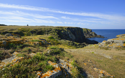 Réserve naturelle de l'Ile de Groix au phare de Pen Men (Morbihan)