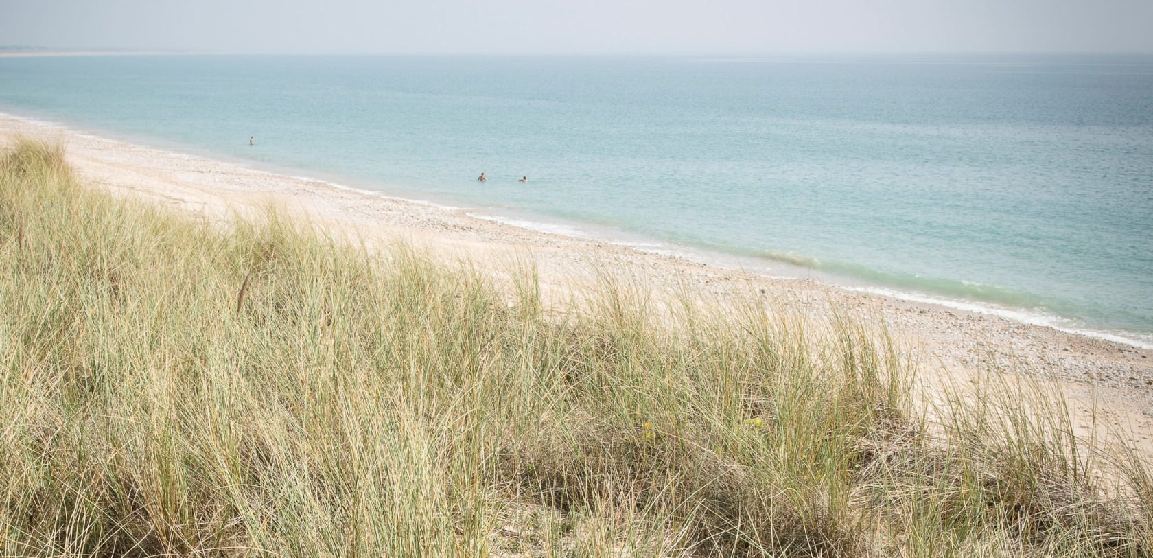 Plage du Magouëro à Plouhinec (Morbihan)