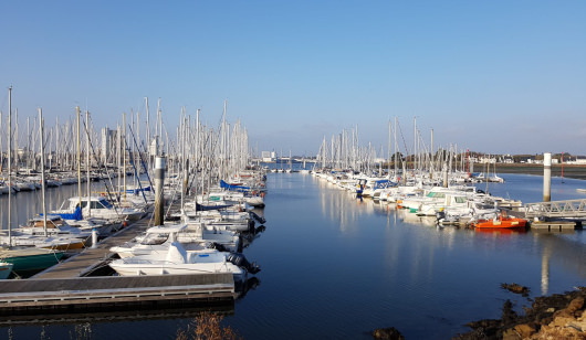 Port de plaisance de Sainte Catherine à Locmiquélic (Morbihan)