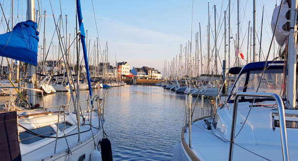 Port de plaisance Sainte-Catherine à Locmiquélic (Morbihan)