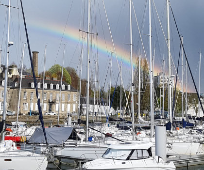 Voiliers sur le port