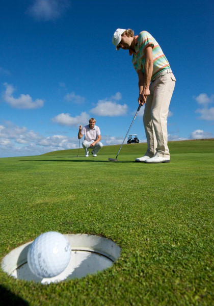 Coup réussi au golf de Ploemeur