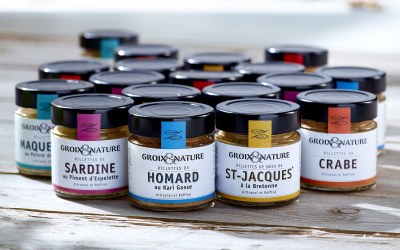 Rillettes de Groix & Nature, produits de la pêche locale de l'île de Groix (Morbihan)