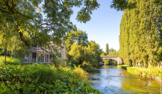 restaurant sur le site du Moulin des Princes à Pont-Scorff,(Morbihan)