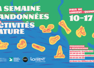 Semaine des randonnées et des activités nature à Lorient Bretagne Sud et à Quimperlé Les Rias (Morbihan - Finistère)
