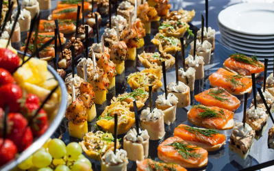 Repas, petits fours, buffet gourmand