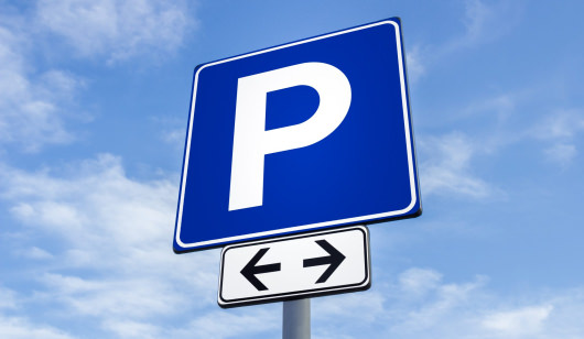 Panneau signalisation parking