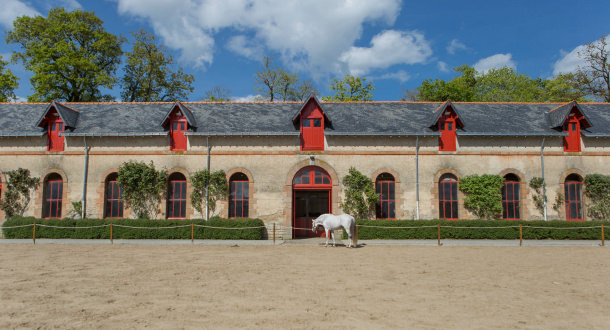 Façade du Haras National à Hennebont (Morbihan)