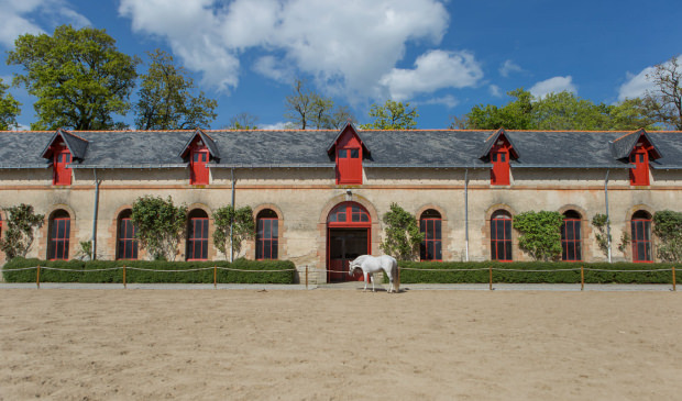 Façade du Haras National à Hennebont (Morbihan)