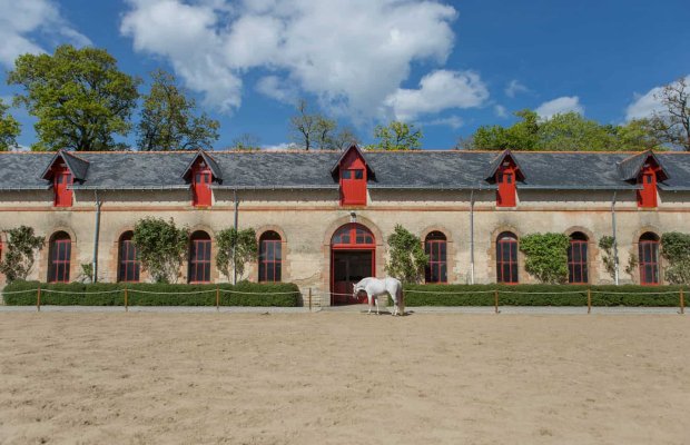 Façade du Haras National à Hennebont (Morbihan)