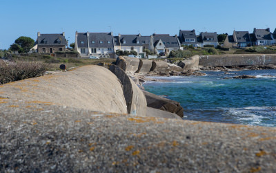 Ploemeur Le Courégant vestiges du mur de l'Atlantique