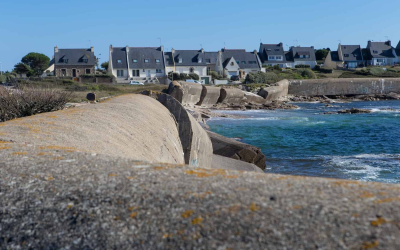 Ploemeur Le Courégant vestiges du mur de l'Atlantique