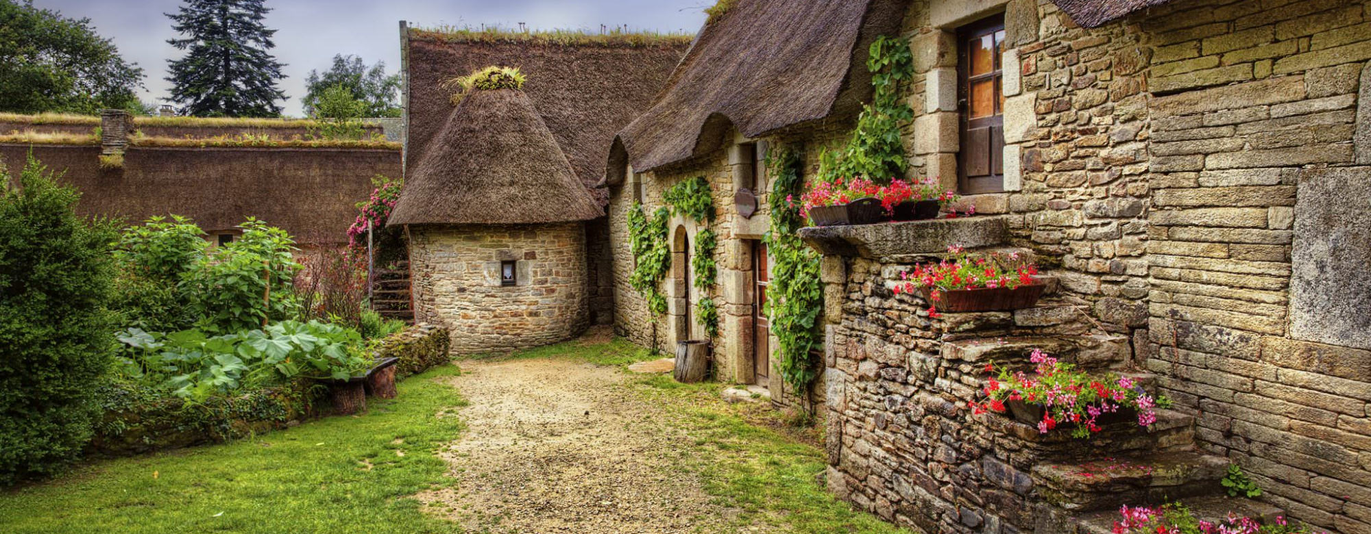 Habitation du village de Poul Fetan, Quistinic