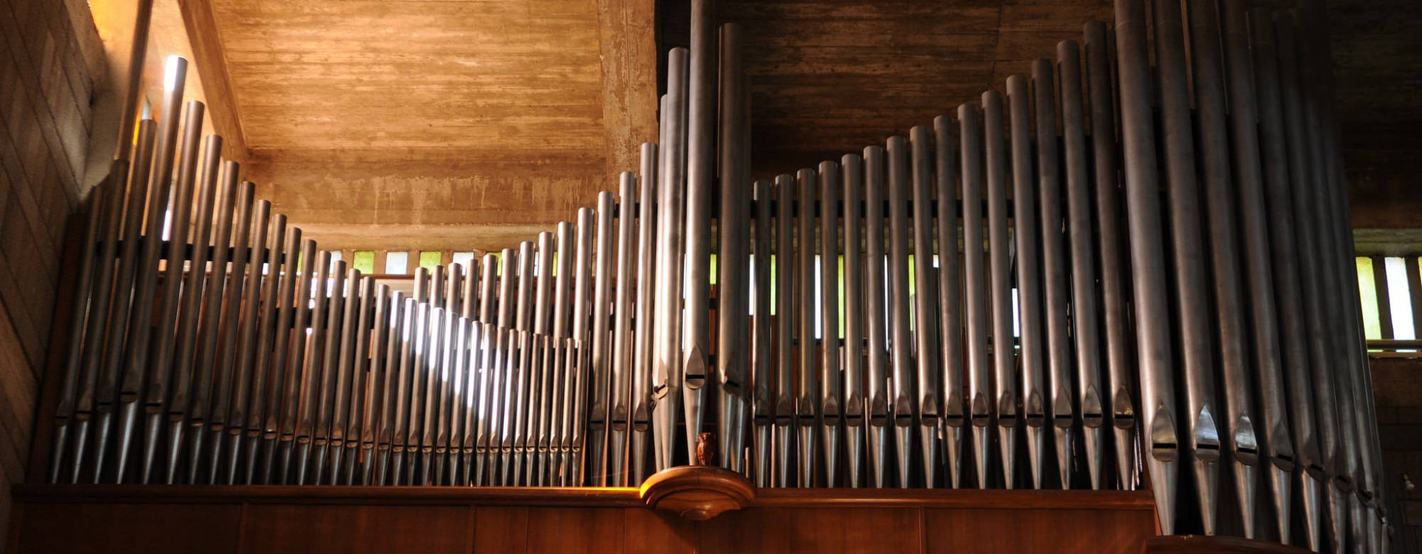 Lorient, l'orgue de l'église Saint-Louis.