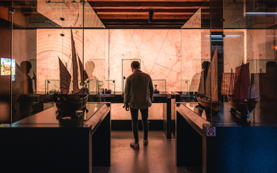 Visite du musée de la Marine à la Citadelle de Port-Louis (Morbihan)