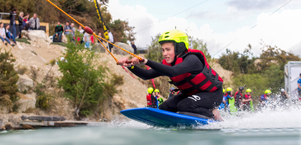 ©Wake West Park. Inzinzac-Lochrist, wakeboard Inzinzac-Lochrist, Wake West Park