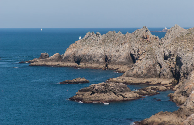 Falaises de la pointe du Raz (Finistère, Bretagne Sud)